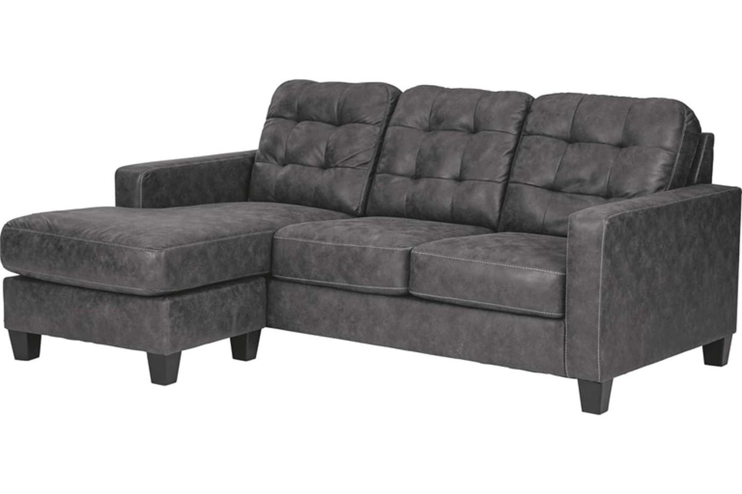 Venaldi Gray Sofa Chaise by Ashley Furniture