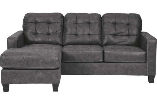 Venaldi Gray Sofa Chaise by Ashley Furniture