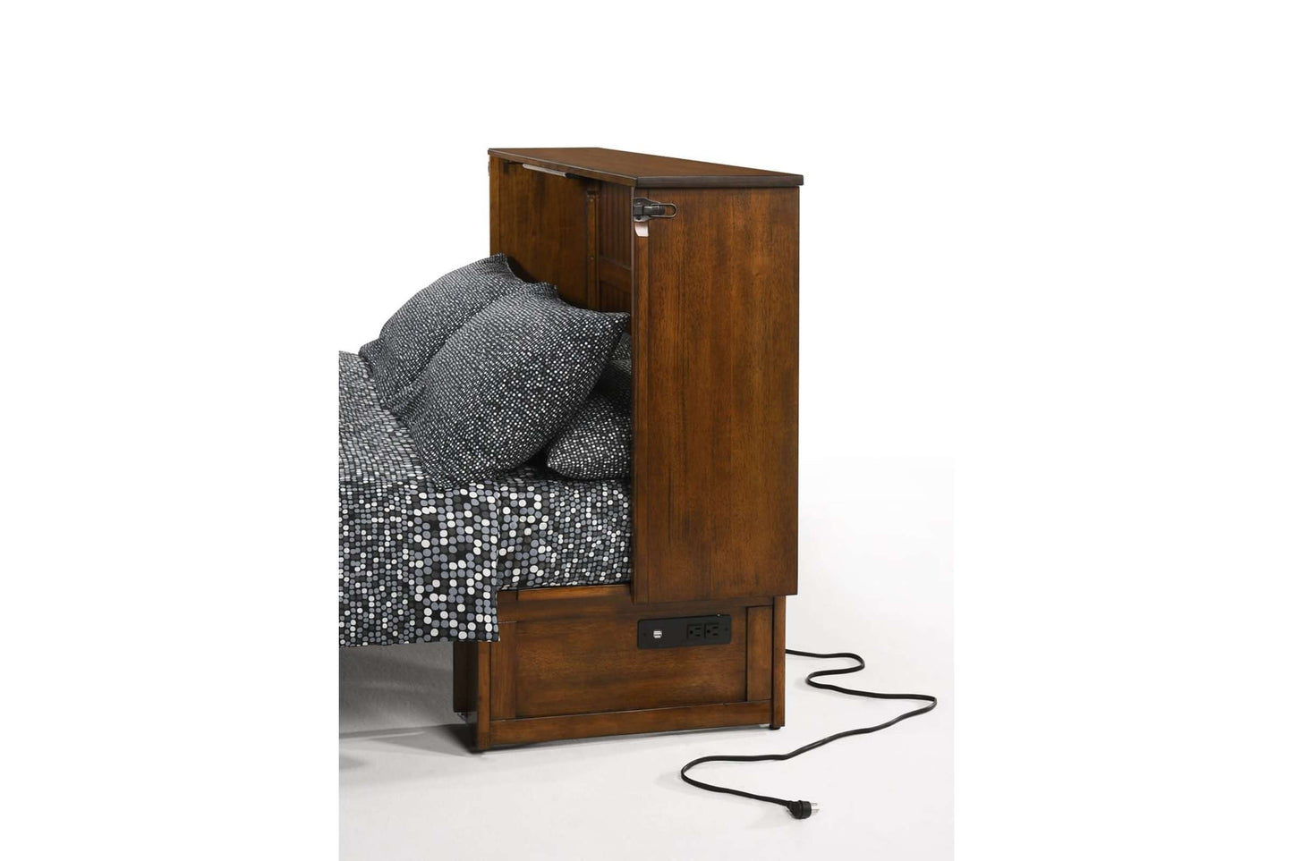 Alpine Murphy Cabinet Bed Heritage Brown