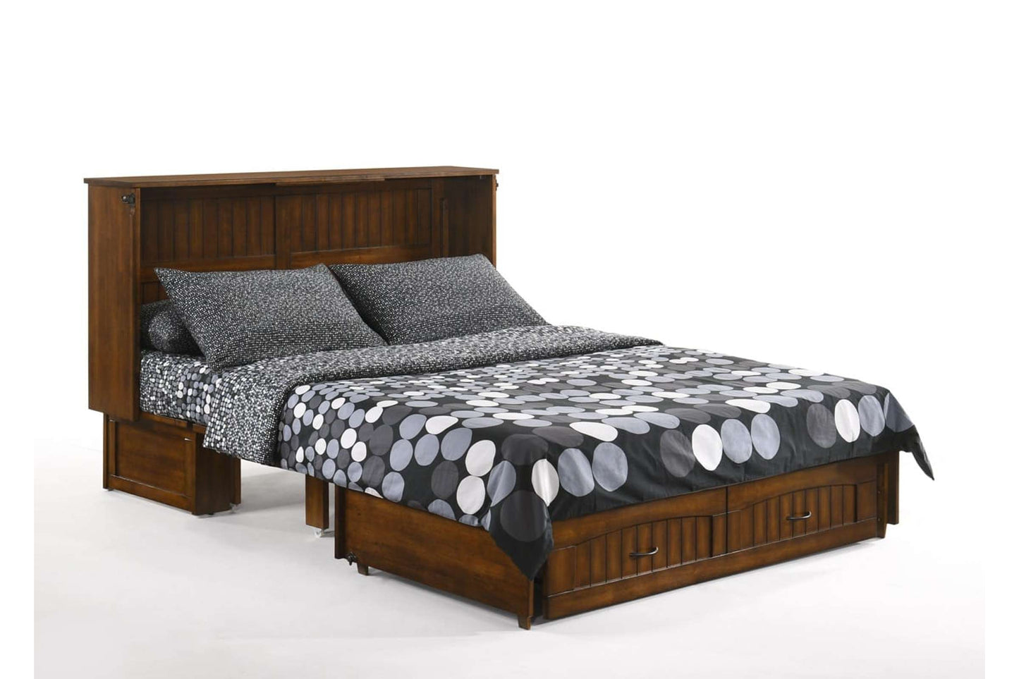 Alpine Murphy Cabinet Bed Heritage Brown