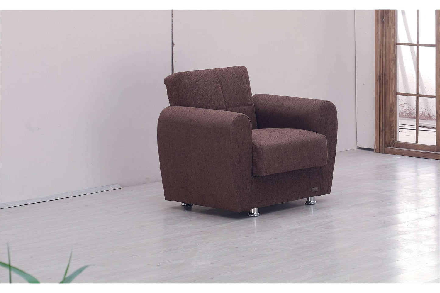 Boston Chair by Empire Furniture USA - Convertible Sofabed Series with Storage