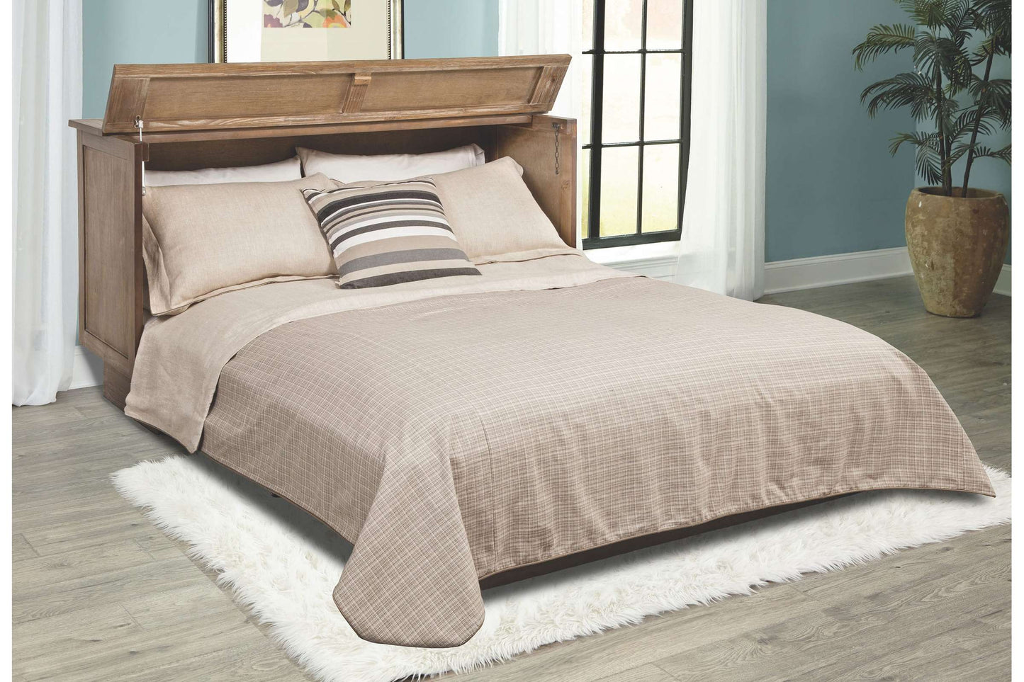 Brussels Queen Murphy Cabinet Bed