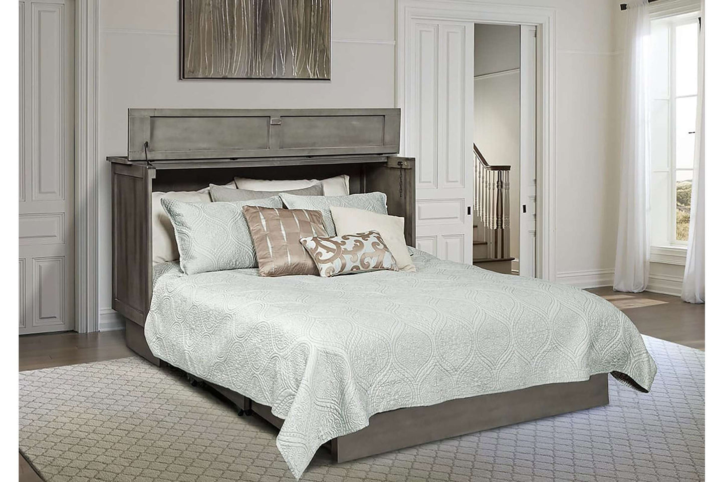 Brussels Queen Murphy Cabinet Bed