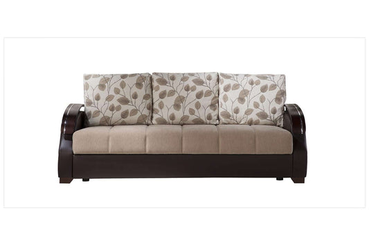 Costa Armoni Vizon Convertible Sofa Bed by Mondi - Modern Tufted Sleeper with Storage