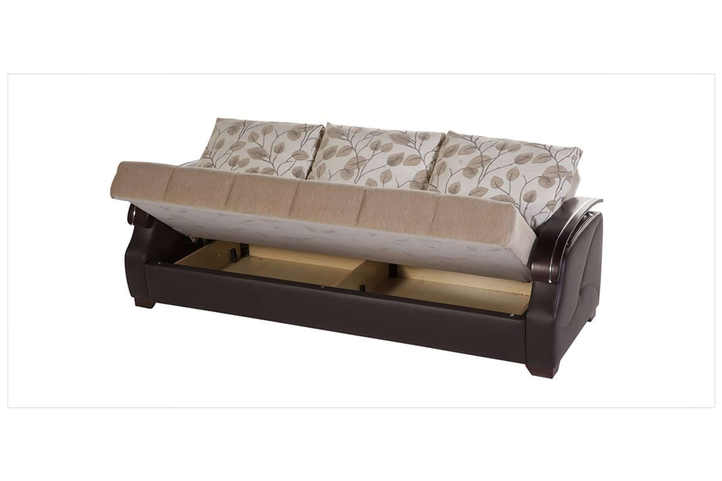 Costa Armoni Vizon Convertible Sofa Bed by Mondi - Modern Tufted Sleeper with Storage