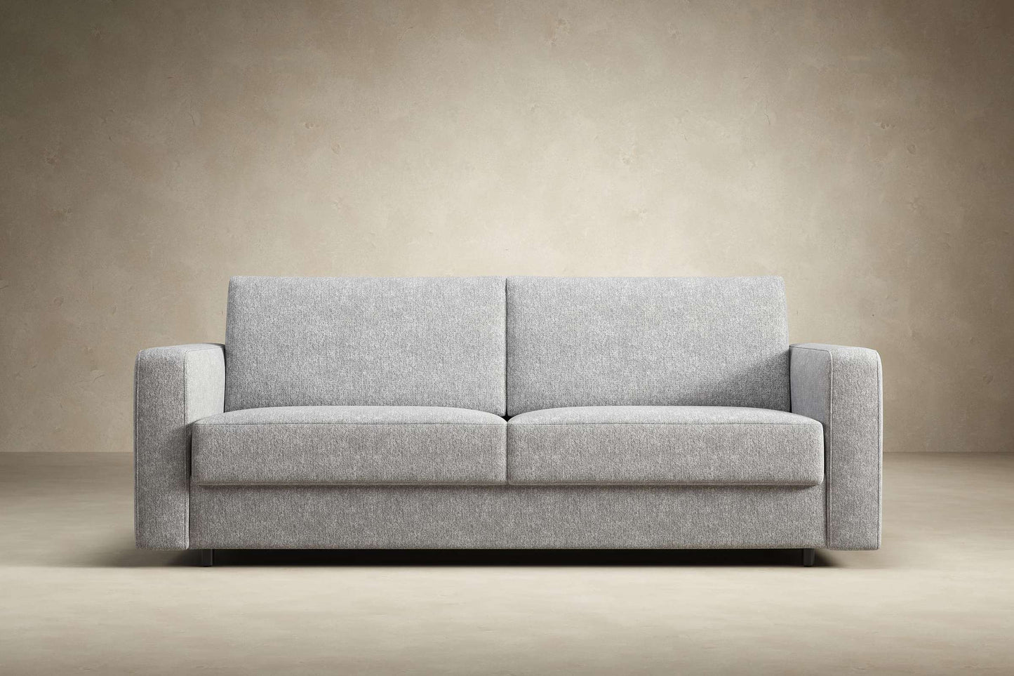 Carnell Sofa Bed w/Standard Arms (Queen Size) Taura Slate Gray