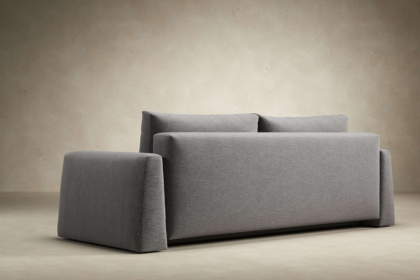 Cone Sleek Sofa Bed (Queen Size) Kenya Gravel