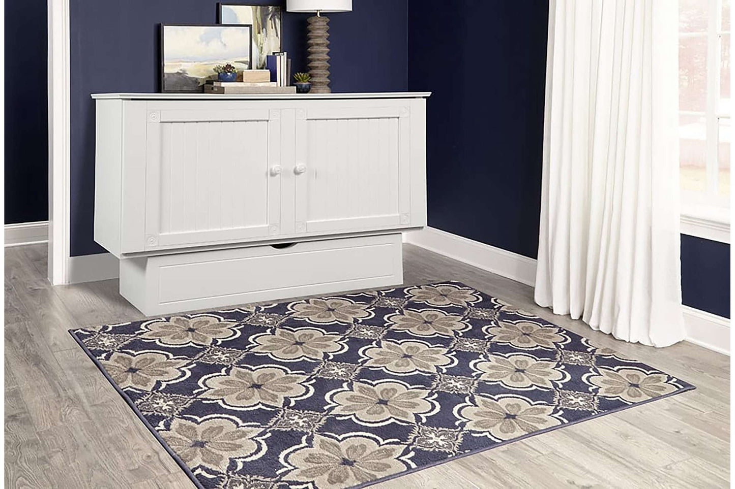 Cottage Queen Murphy Cabinet Bed