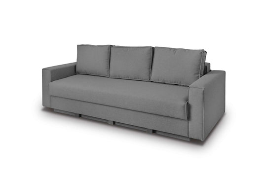 Country Modern Sofa Bed Sleeper (Queen Size) Perfect Dark Gray