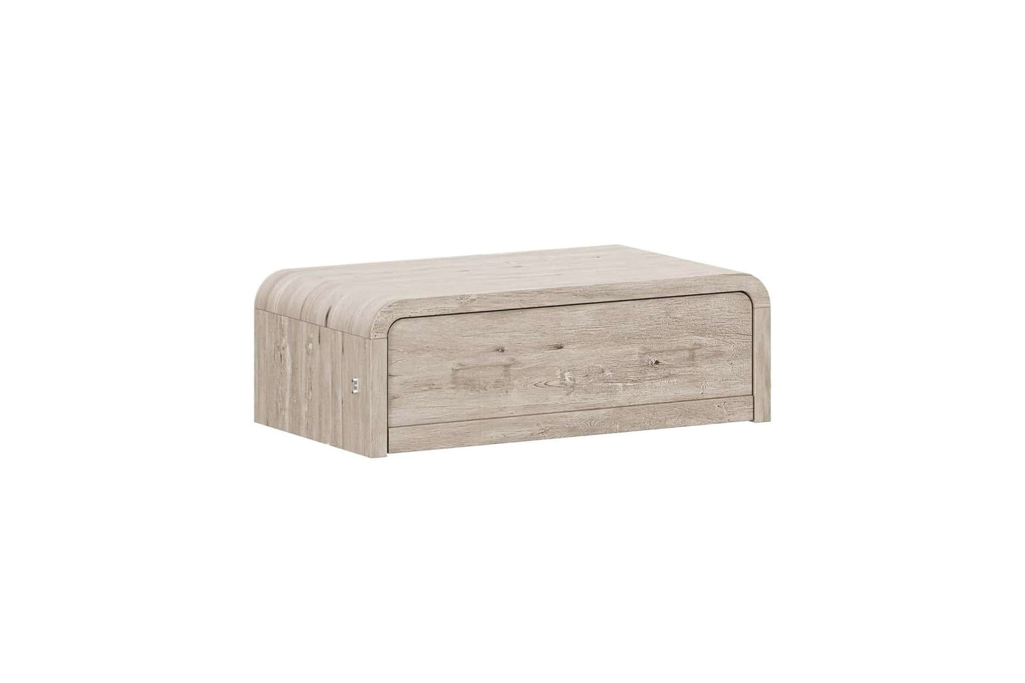 Juna Twin Convertible Coffee Table to Cabinet Bed in Gray