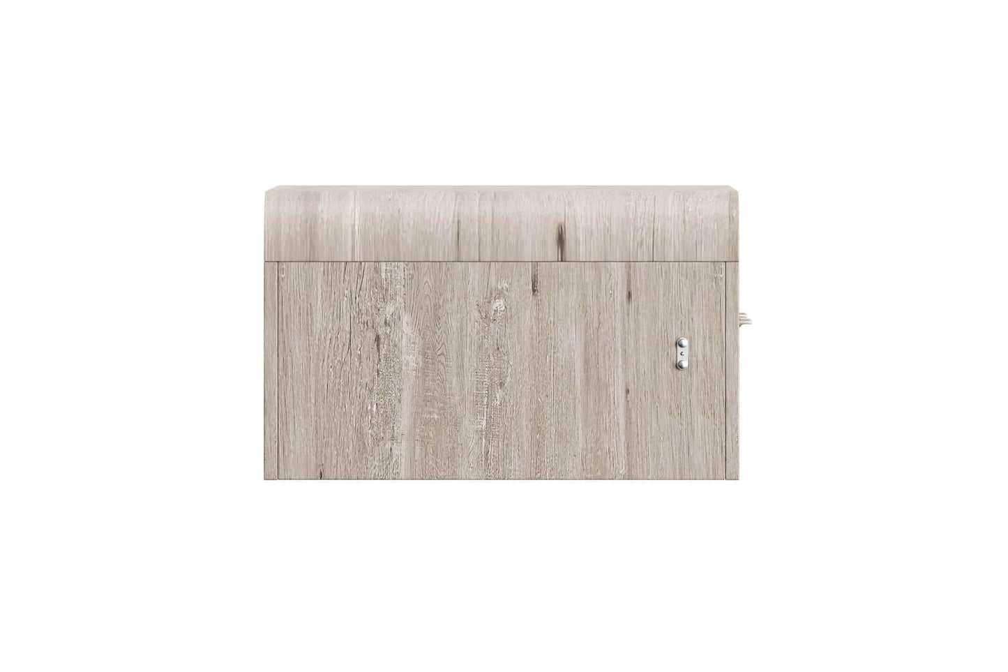 Juna Twin Convertible Coffee Table to Cabinet Bed in Gray