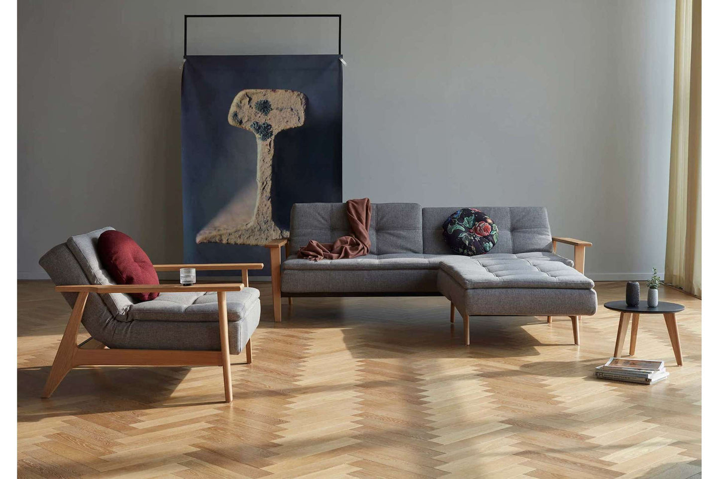 Dublexo Deluxe Chair w/Frej Arms Elegance Burned Curry