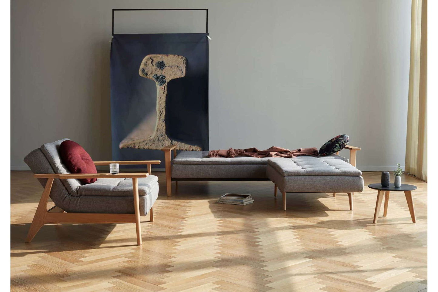 Dublexo Deluxe Chair w/Frej Arms Elegance Burned Curry