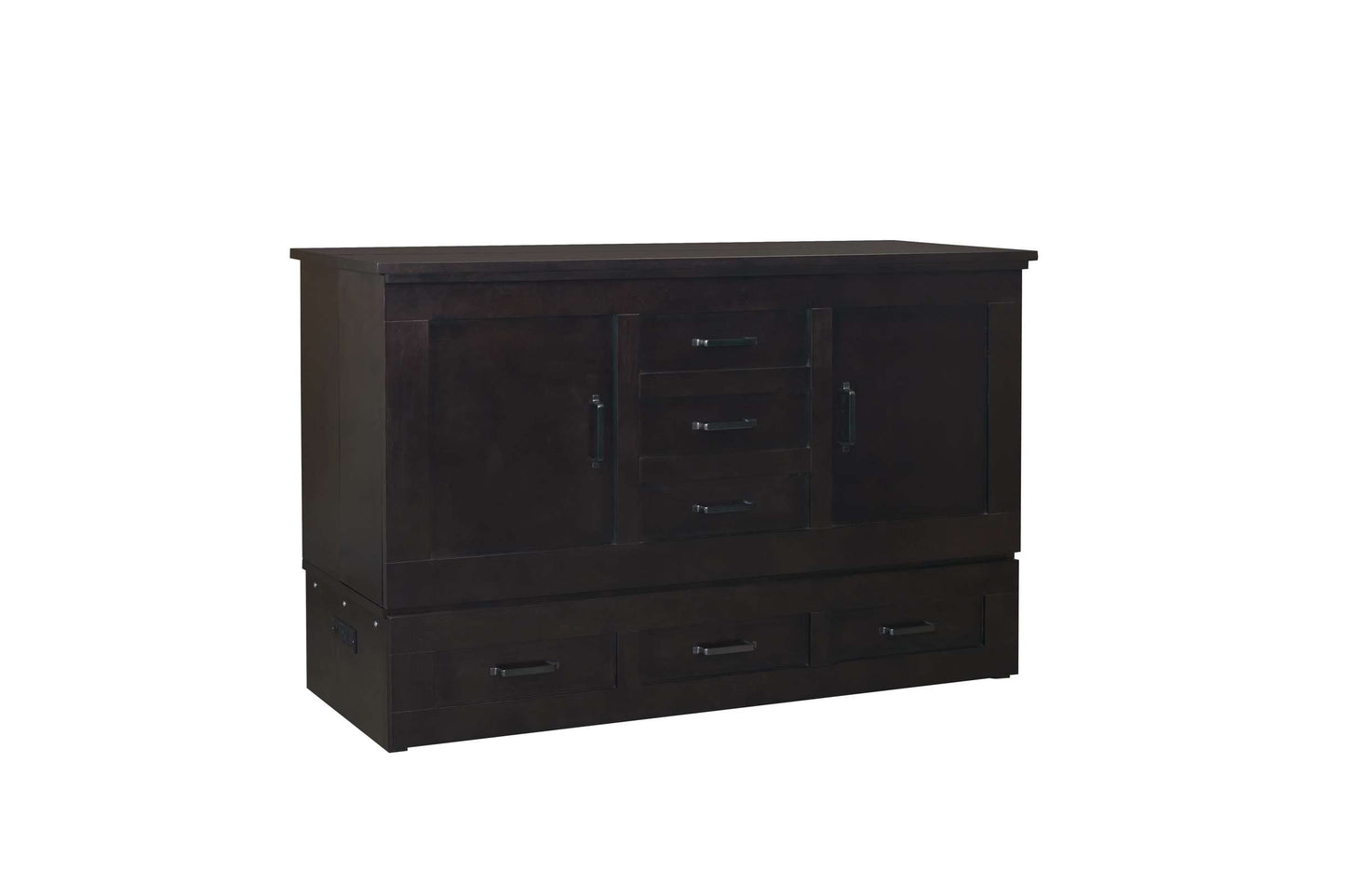 Elite Series Harrison Cabinet Bed Shadow Black