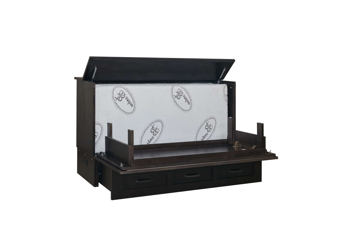 Elite Series Harrison Cabinet Bed Shadow Black