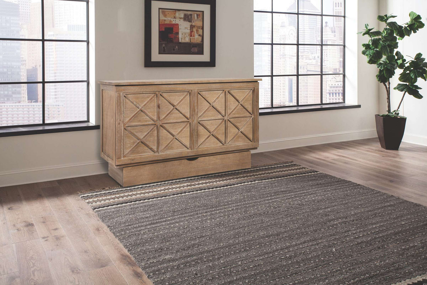 Essex Queen Murphy Cabinet Bed