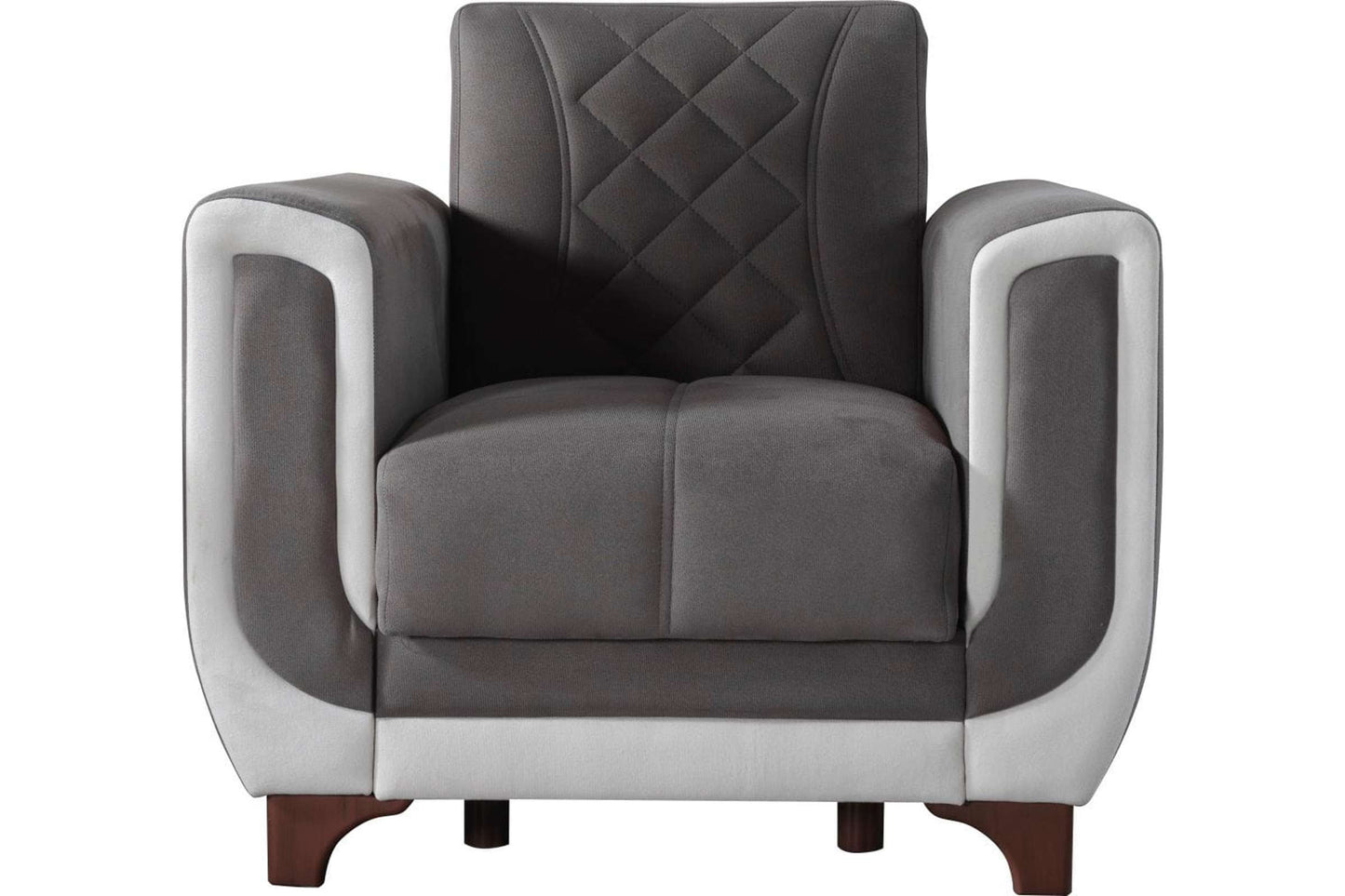 Berre Gray Living Room Armchair by Furnia Furniture
