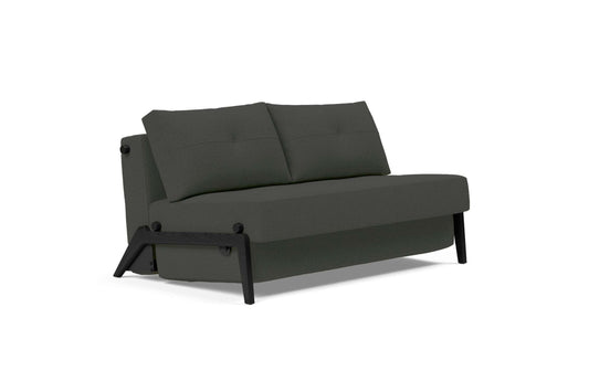 Flip Sofa Bed Large (Full XL Sleeper) Black (Malmo 96)