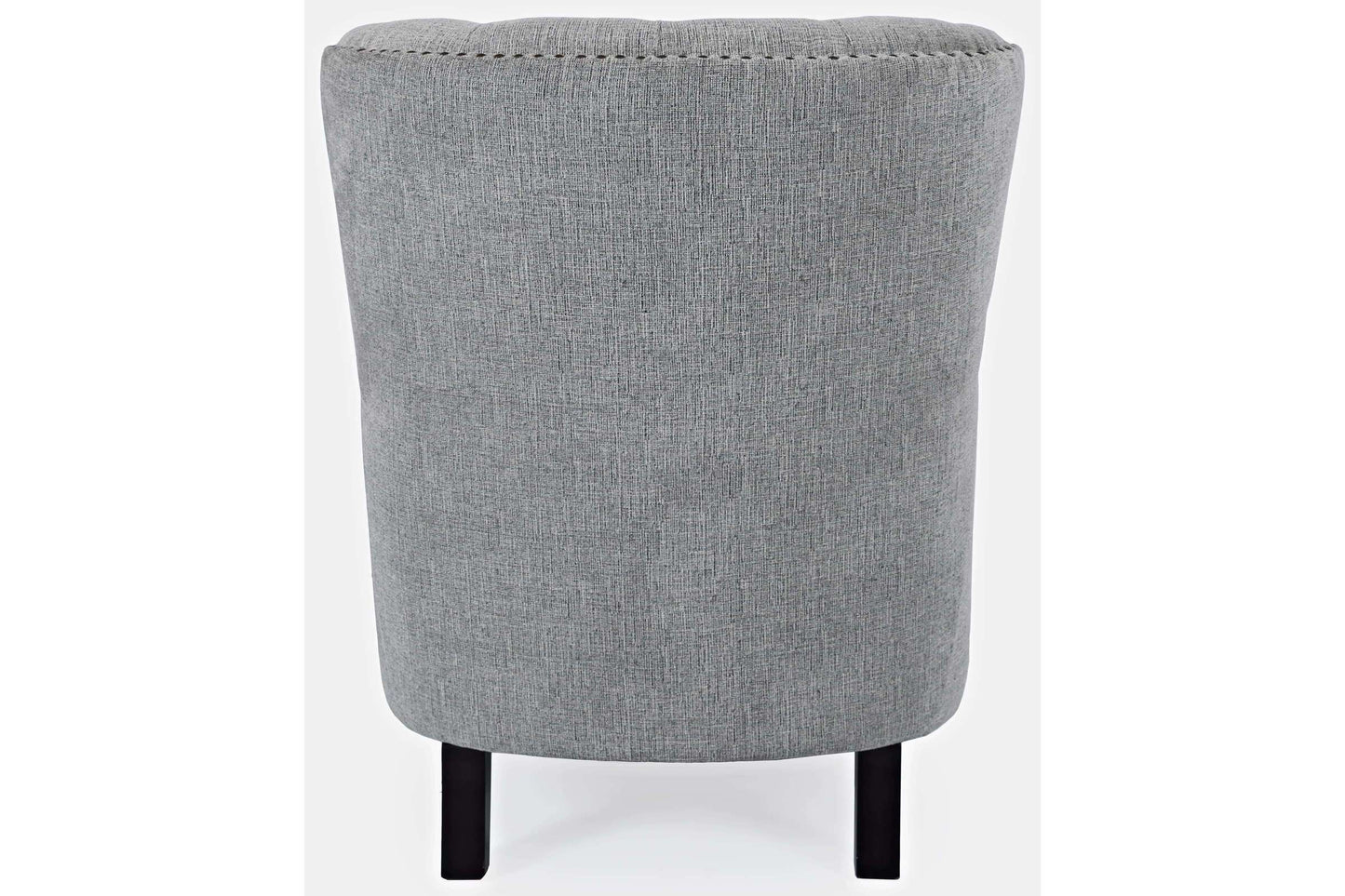 Jofran Accent Bryson Grey Accent Chair - Sophisticated Tufted Fabric Seating