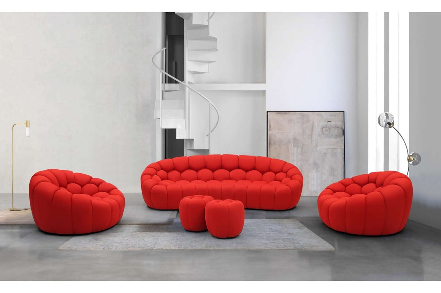 Fantasy Sofa in Red