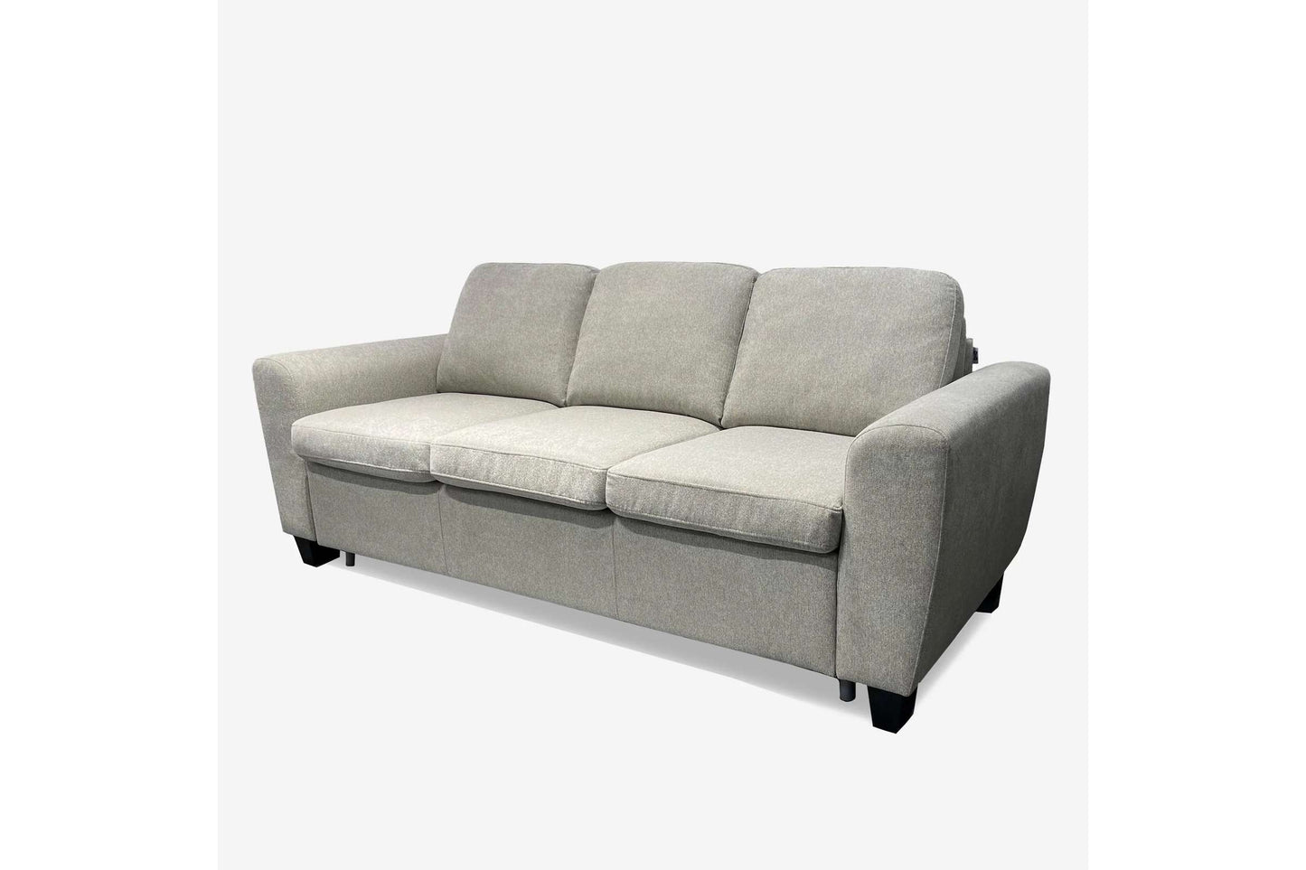 Sealy Kevin Queen Sofa Bed with 5" Sealy Posturepedic Mattress - Laurent Smoke