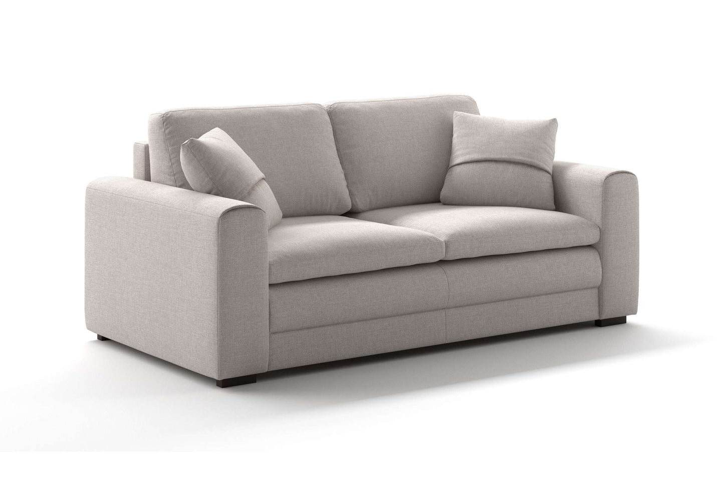 Cove Queen Size Loveseat Sleeper - Oasis 01 - 124/4 Walnut