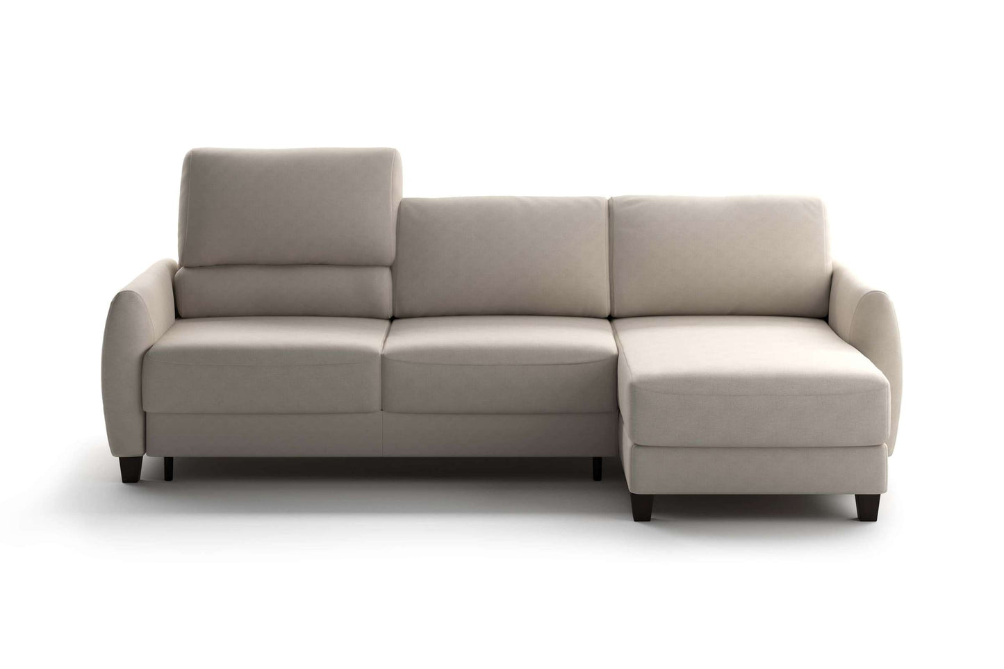 Full XL Sectional (Reversible Chaise + Loveseat Sleeper) Cloud 02
