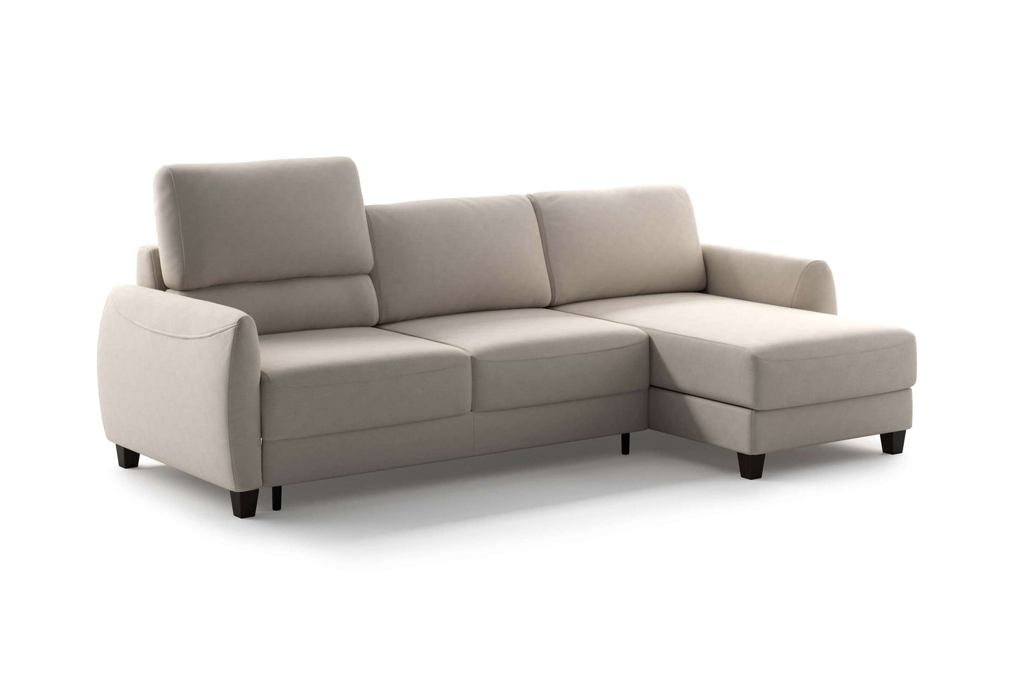 Full XL Sectional (Reversible Chaise + Loveseat Sleeper) Cloud 02