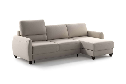 Full XL Sectional (Reversible Chaise + Loveseat Sleeper) Cloud 02