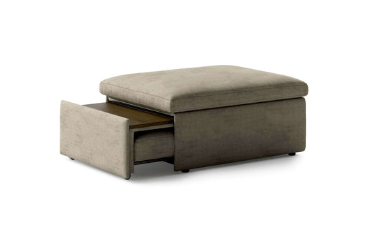 Sleeper Ottoman with Smoked Birch Top