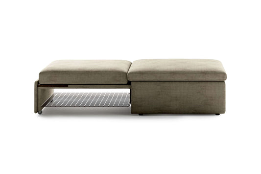 Sleeper Ottoman with Smoked Birch Top