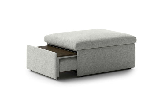 Sleeper Ottoman with Smoked Birch Top