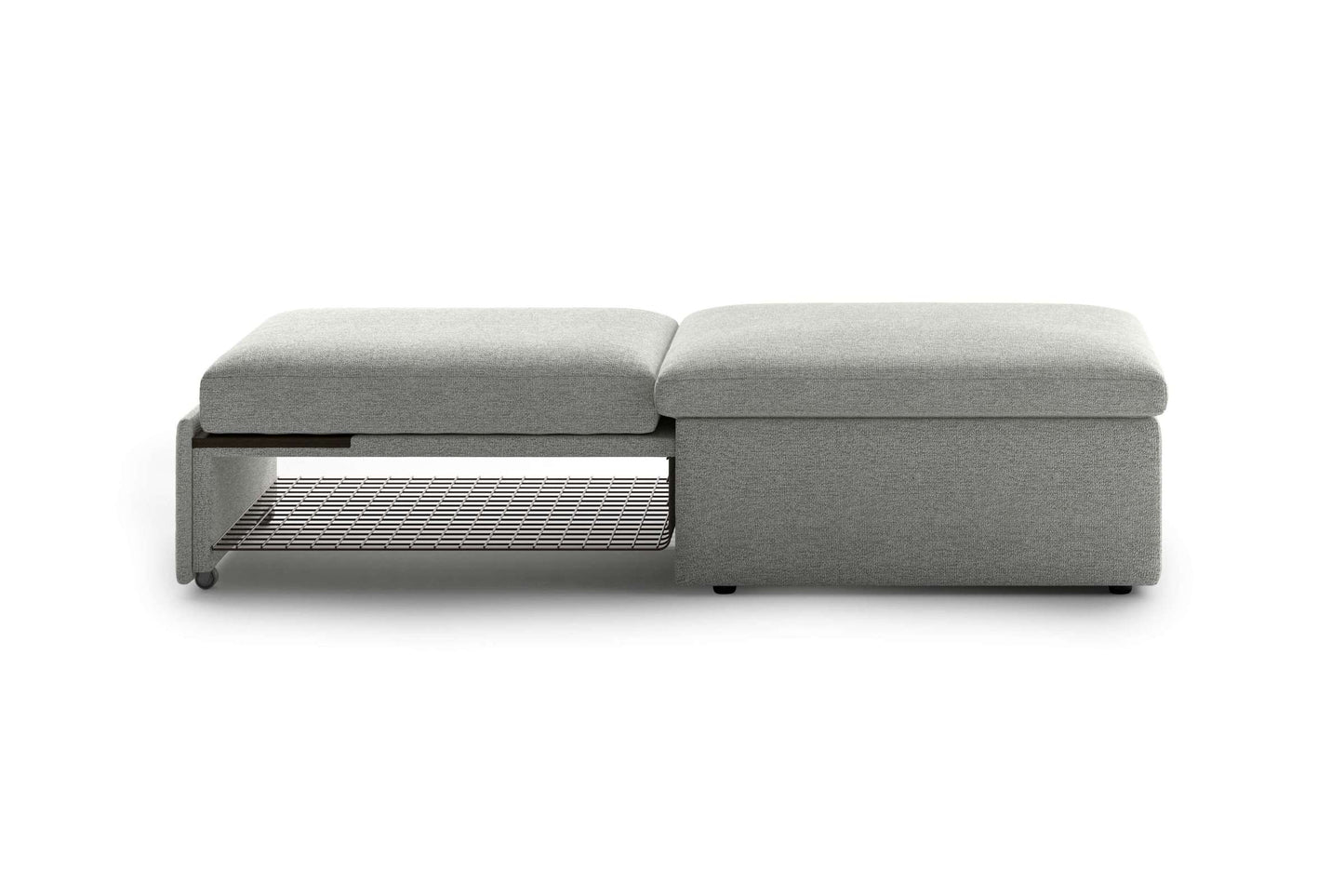 Sleeper Ottoman with Smoked Birch Top