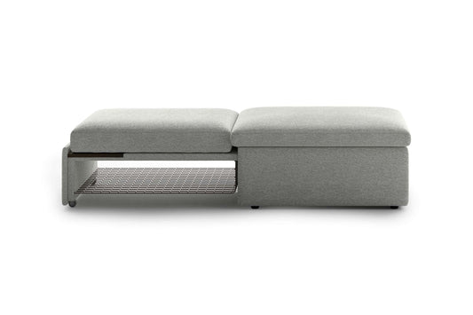 Sleeper Ottoman with Smoked Birch Top