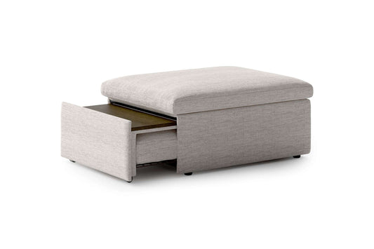 Sleeper Ottoman Oliver 173 w/Smoked Birch Top
