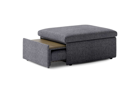 Sleeper Ottoman Rene 04 w/Smoked Birch Top