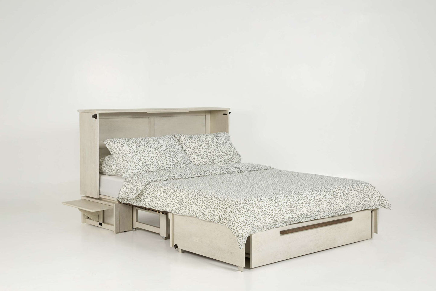 Provence/Normandy Queen Murphy Cabinet Bed