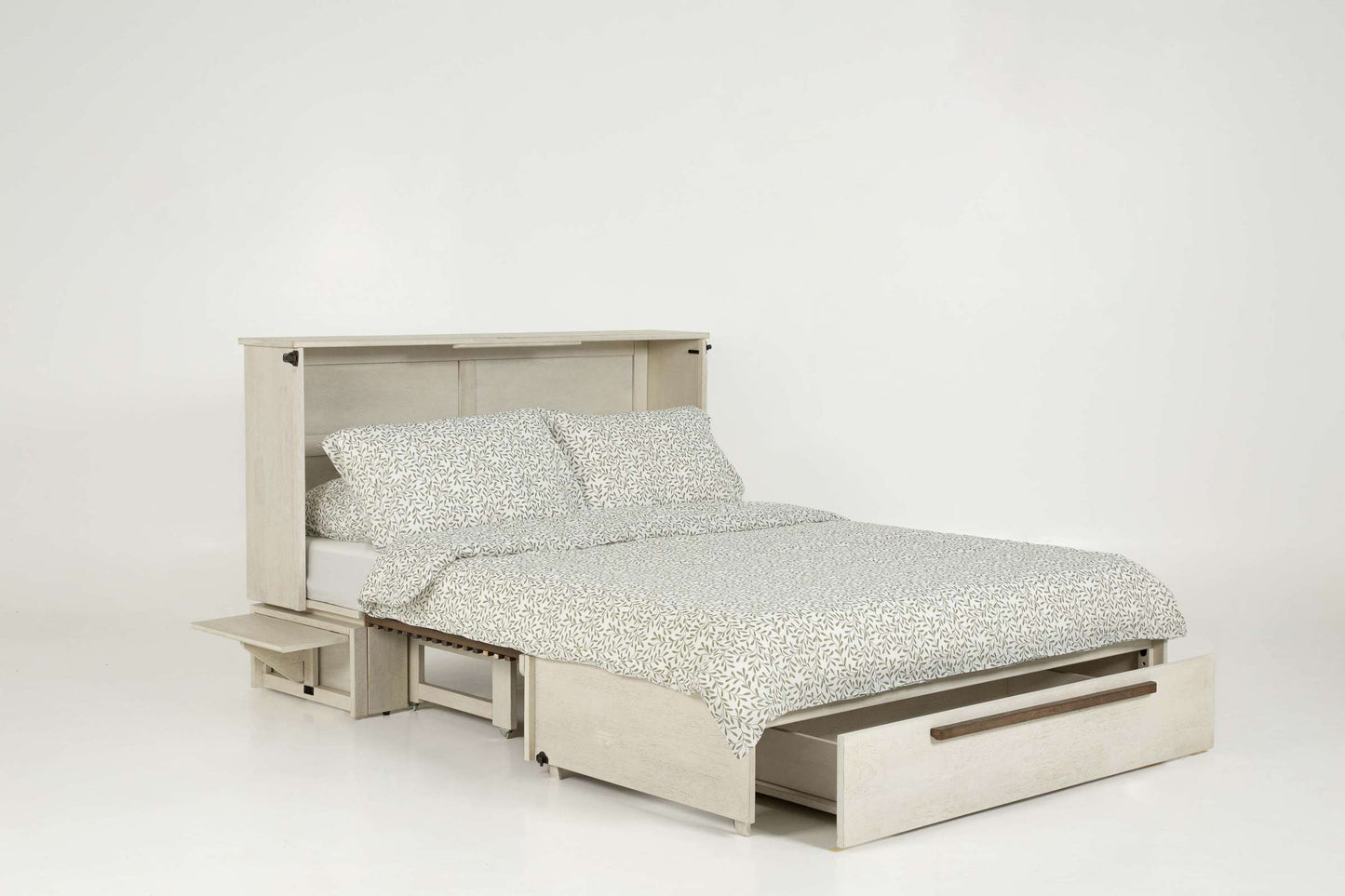 Provence/Normandy Queen Murphy Cabinet Bed