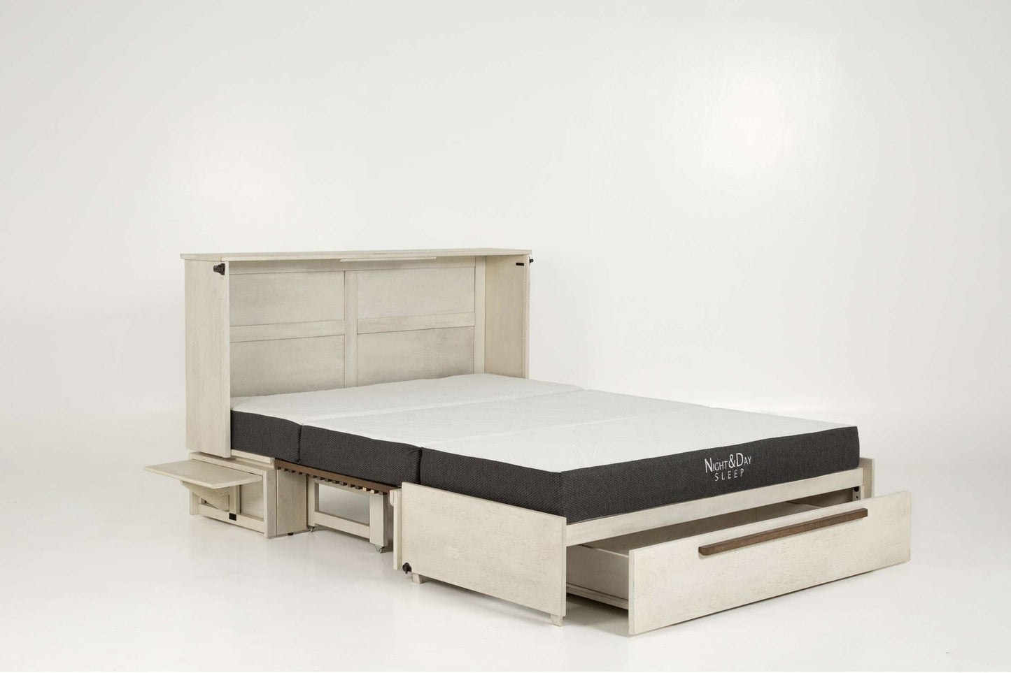 Provence/Normandy Queen Murphy Cabinet Bed