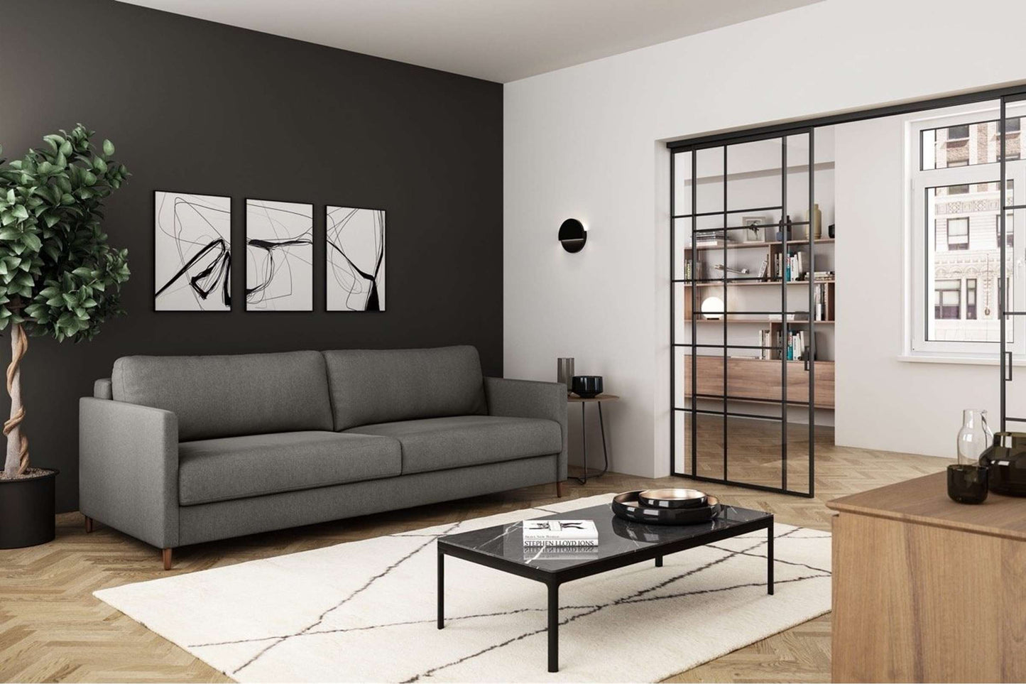 Sofa Sleeper (King Size) Luna 35