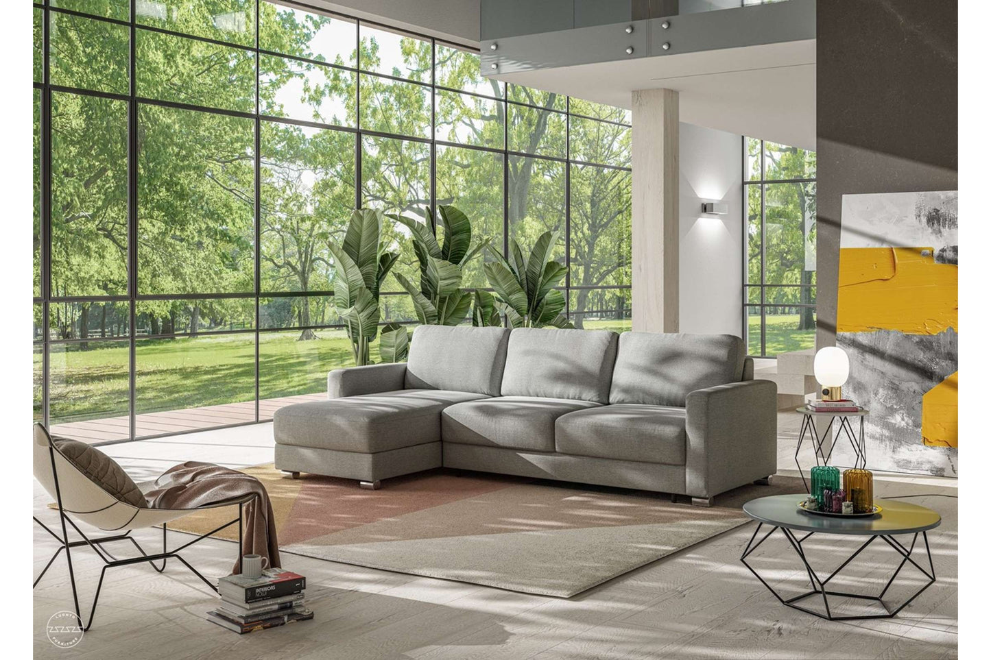 Hampton Sectional Sofa Sleeper