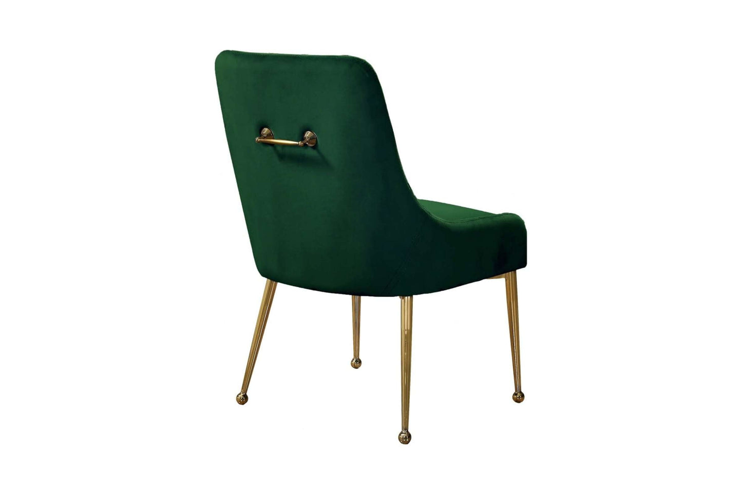 Owen Green Velvet Dining Chairs (Set of 2) - Modern Contemporary Style