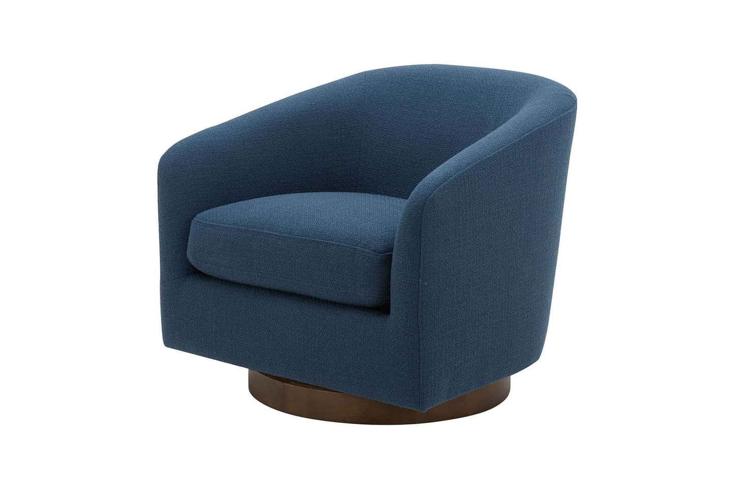 Oscy Dark Atlantic Swivel Chair by Moe's Home Collection - Cozy & Chic Accent Seating