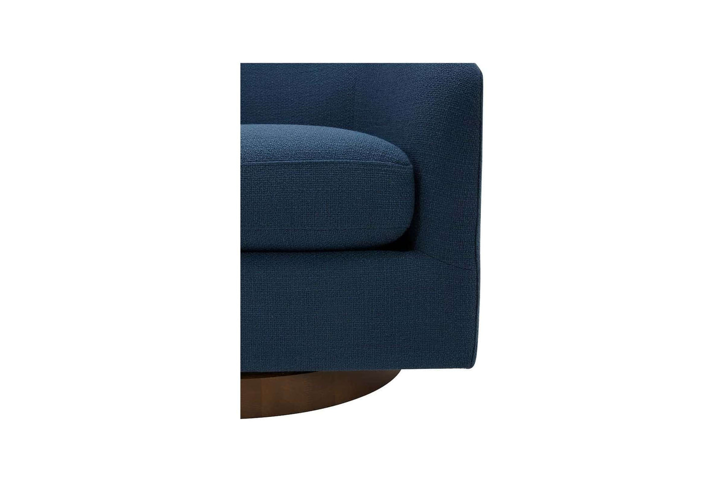 Oscy Dark Atlantic Swivel Chair by Moe's Home Collection - Cozy & Chic Accent Seating