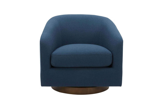 Oscy Dark Atlantic Swivel Chair by Moe's Home Collection - Cozy & Chic Accent Seating