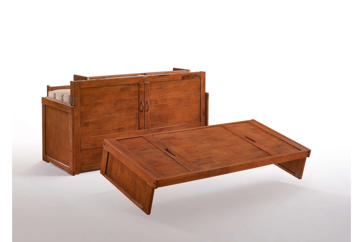 Cube Queen Murphy Cabinet Bed