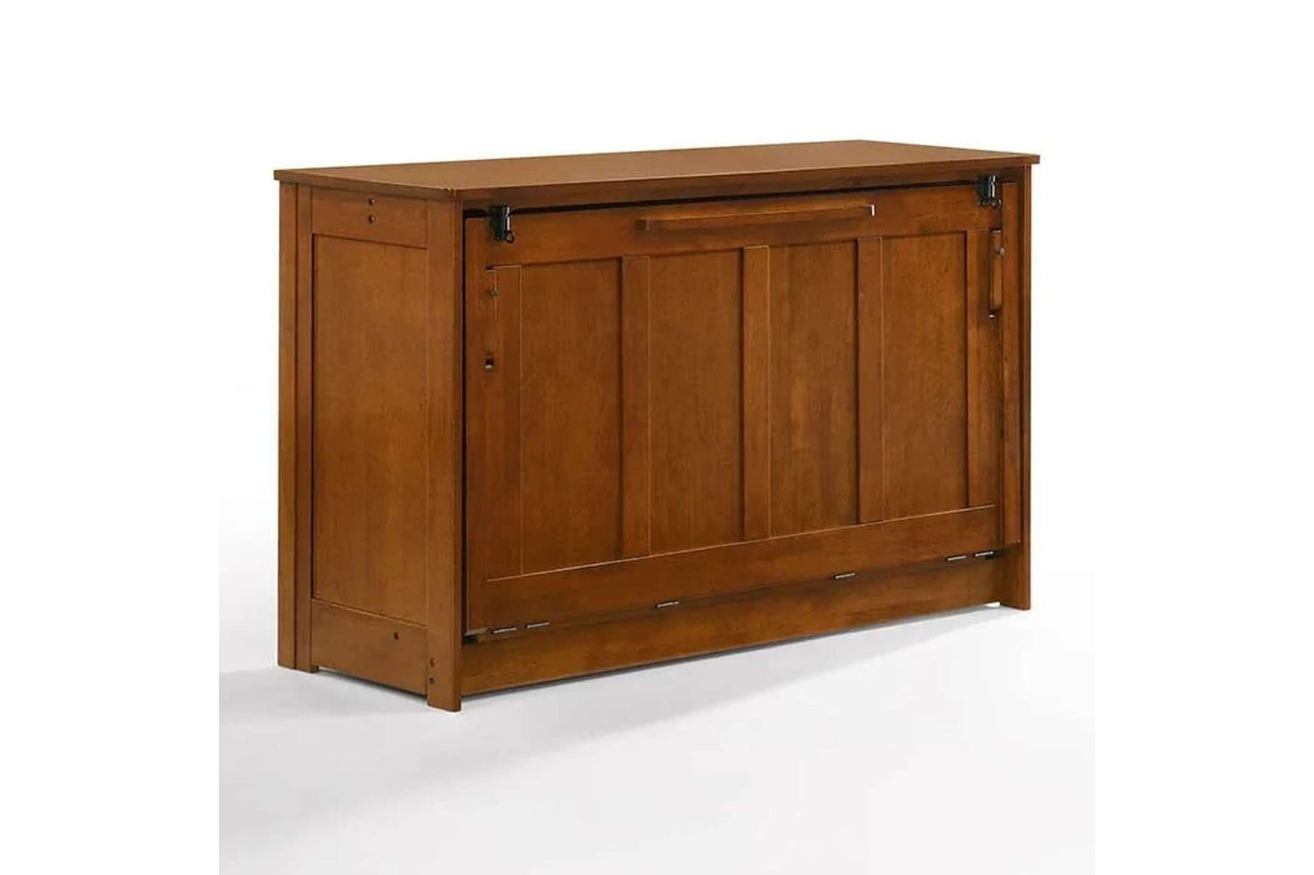Orion Cherry Full Murphy Cabinet Bed