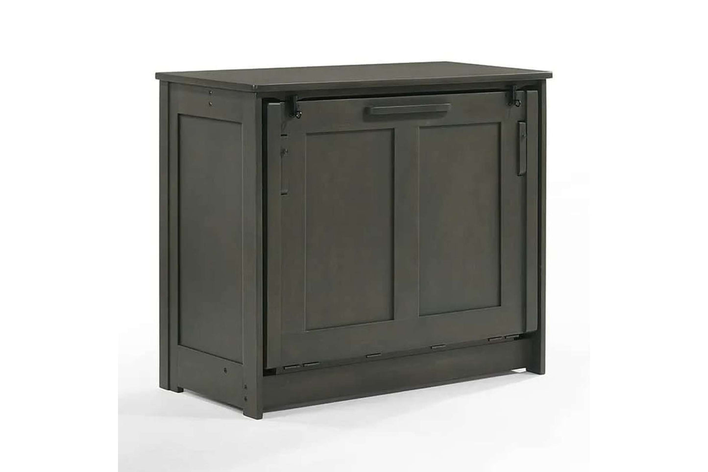 Orion Stonewash Twin Murphy Cabinet Bed