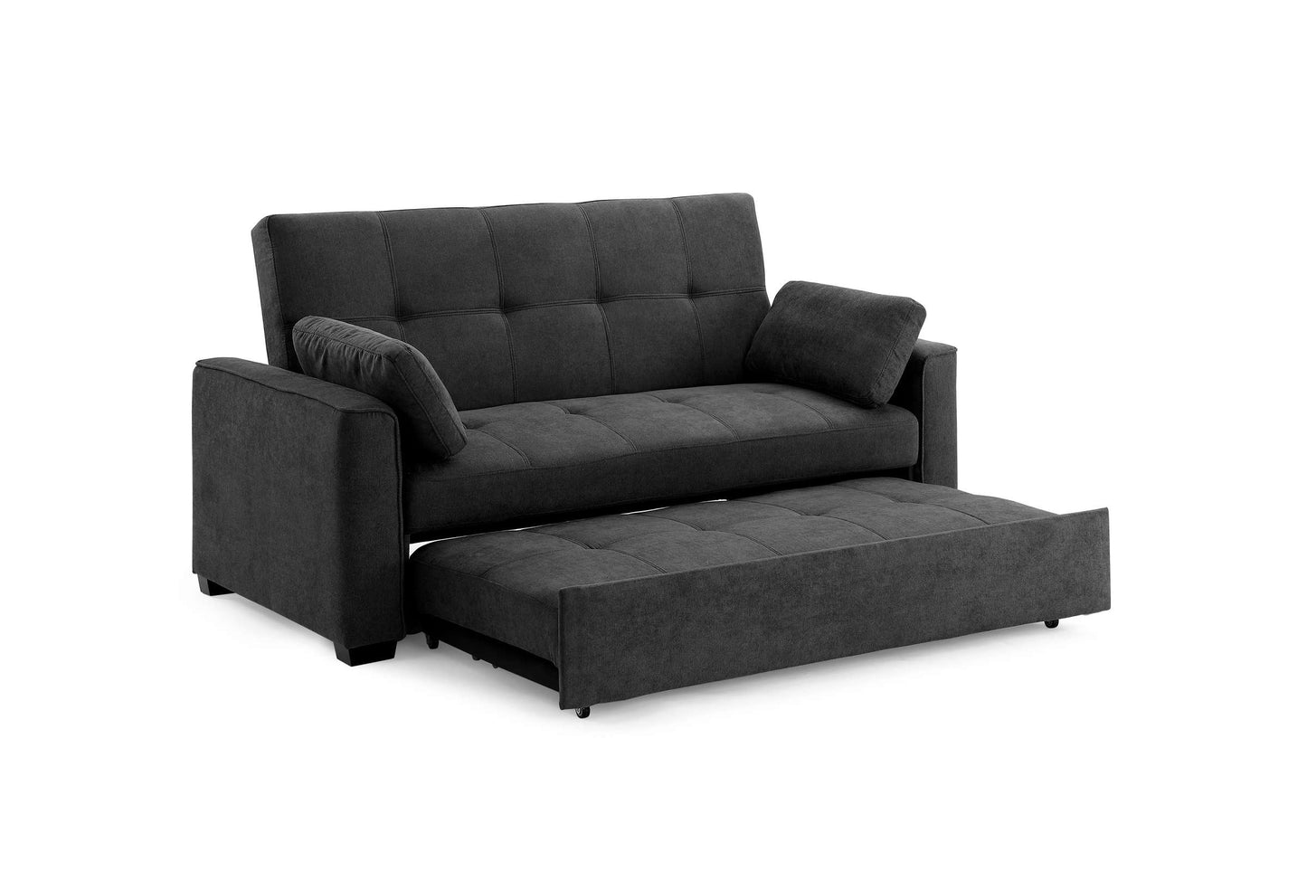 Nantucket Loveseat Sleeper Charcoal