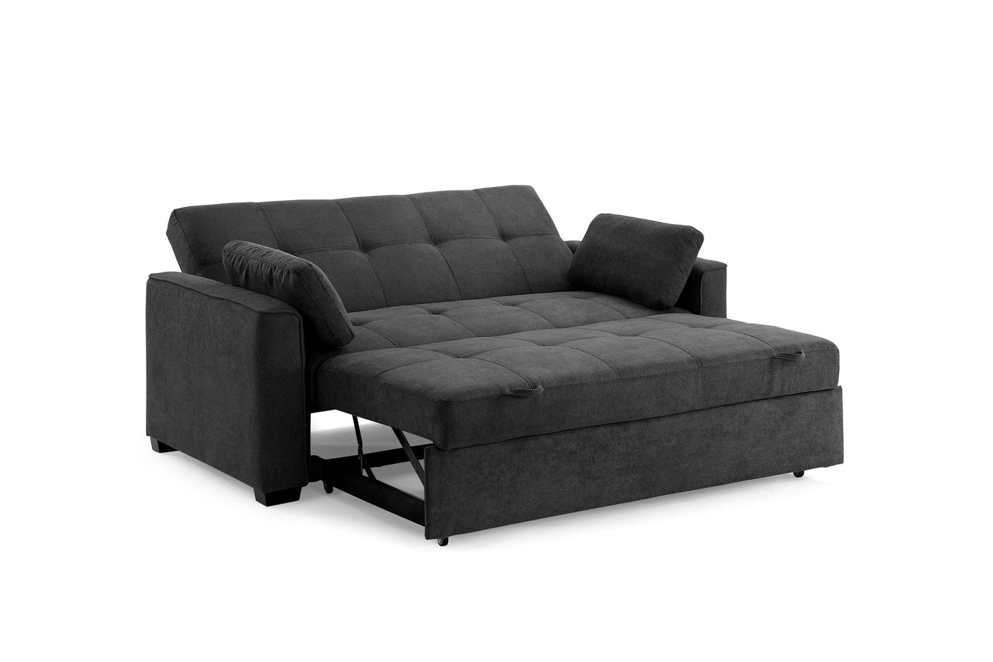 Nantucket Loveseat Sleeper Charcoal